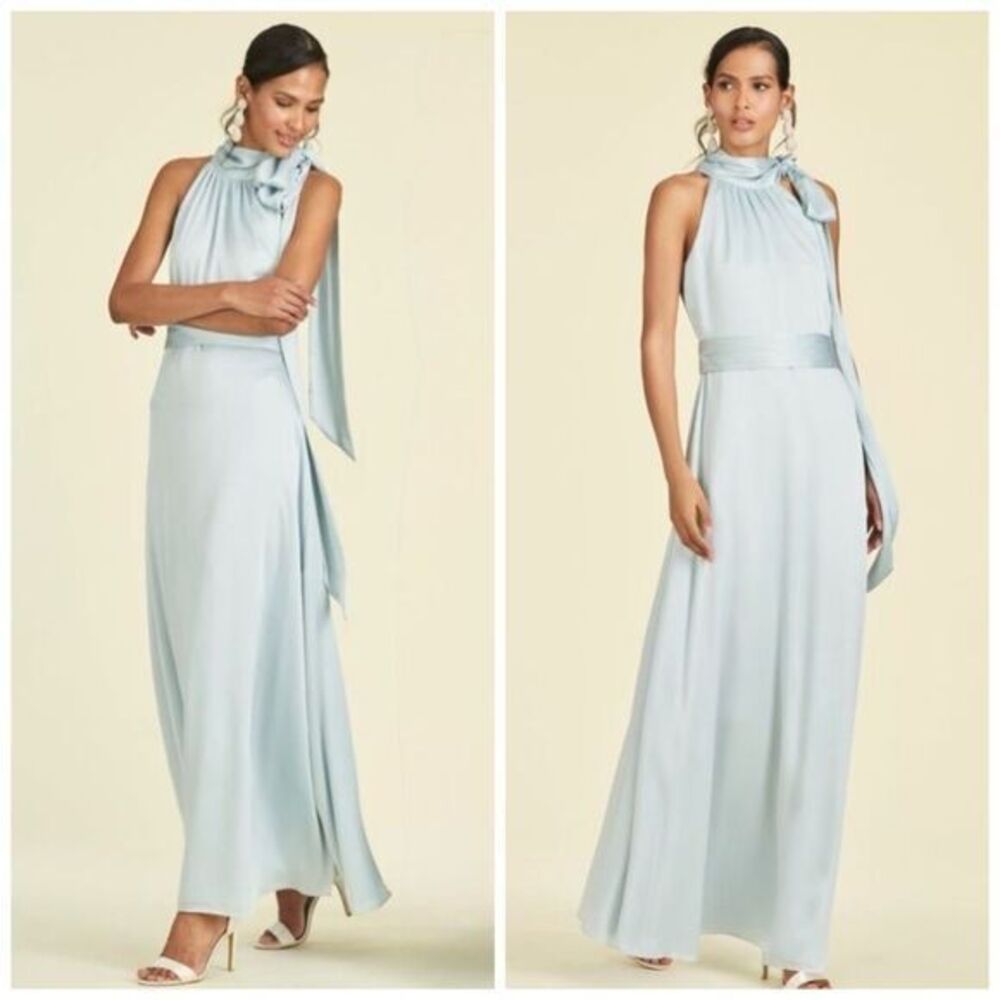Sachin & Babi Kayla Gown Ice Blue Size 4